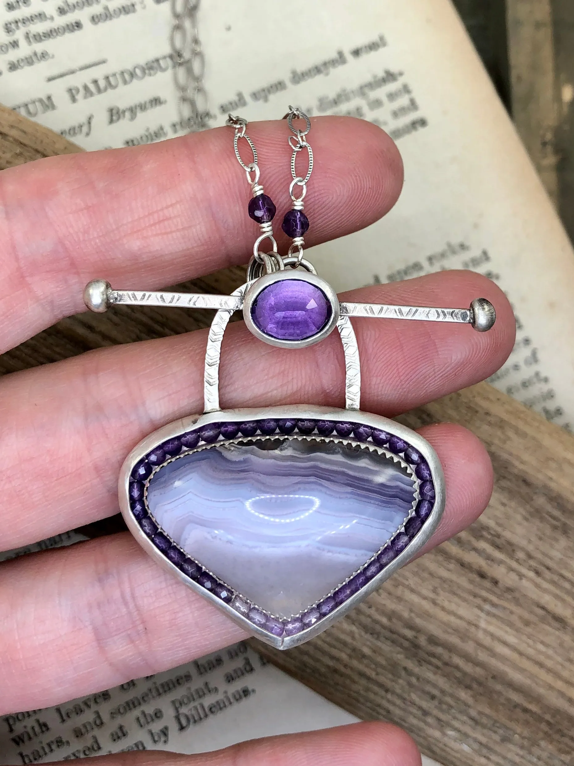 Agua Nueva Heart Necklace