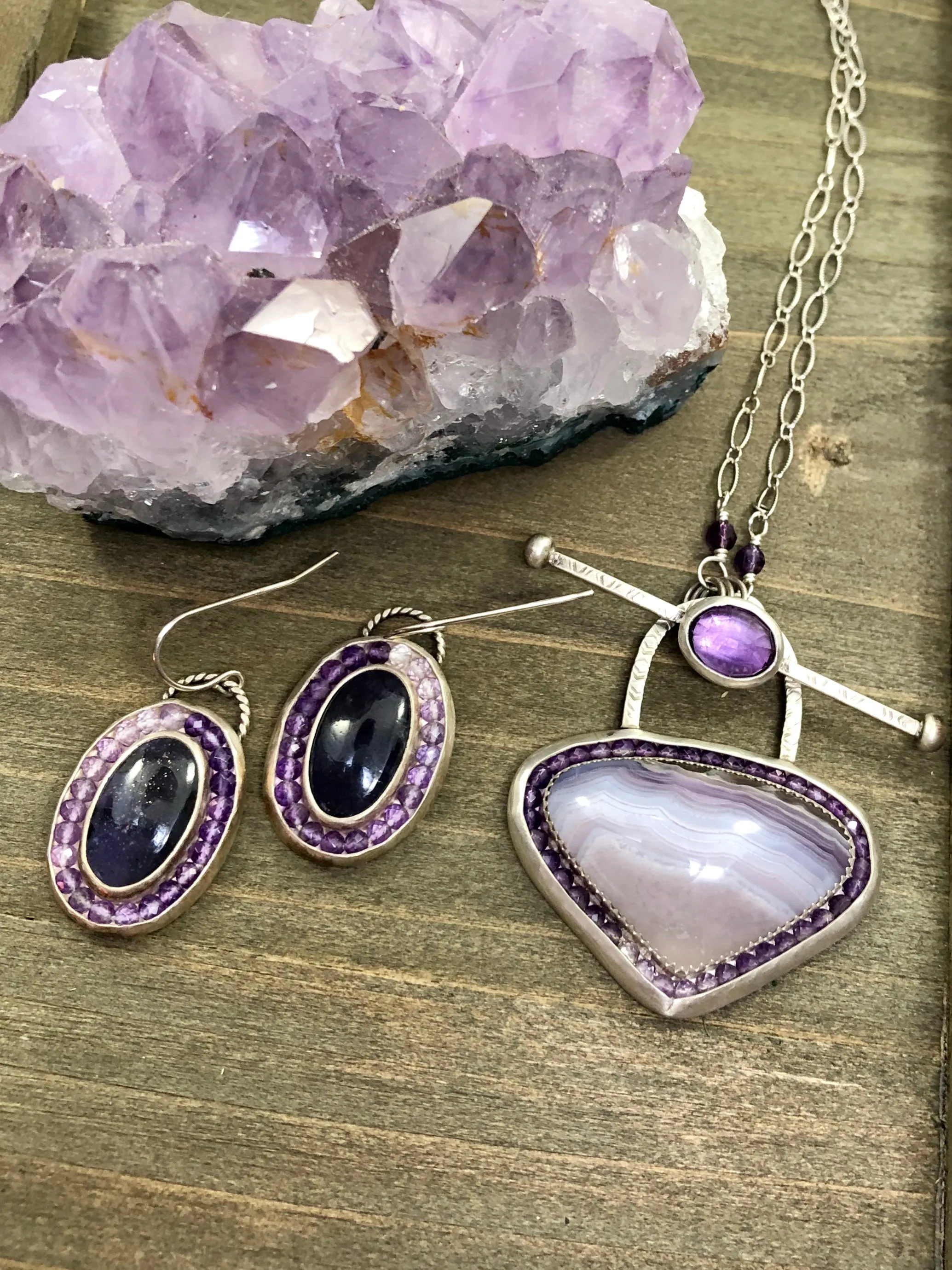 Agua Nueva Heart Necklace