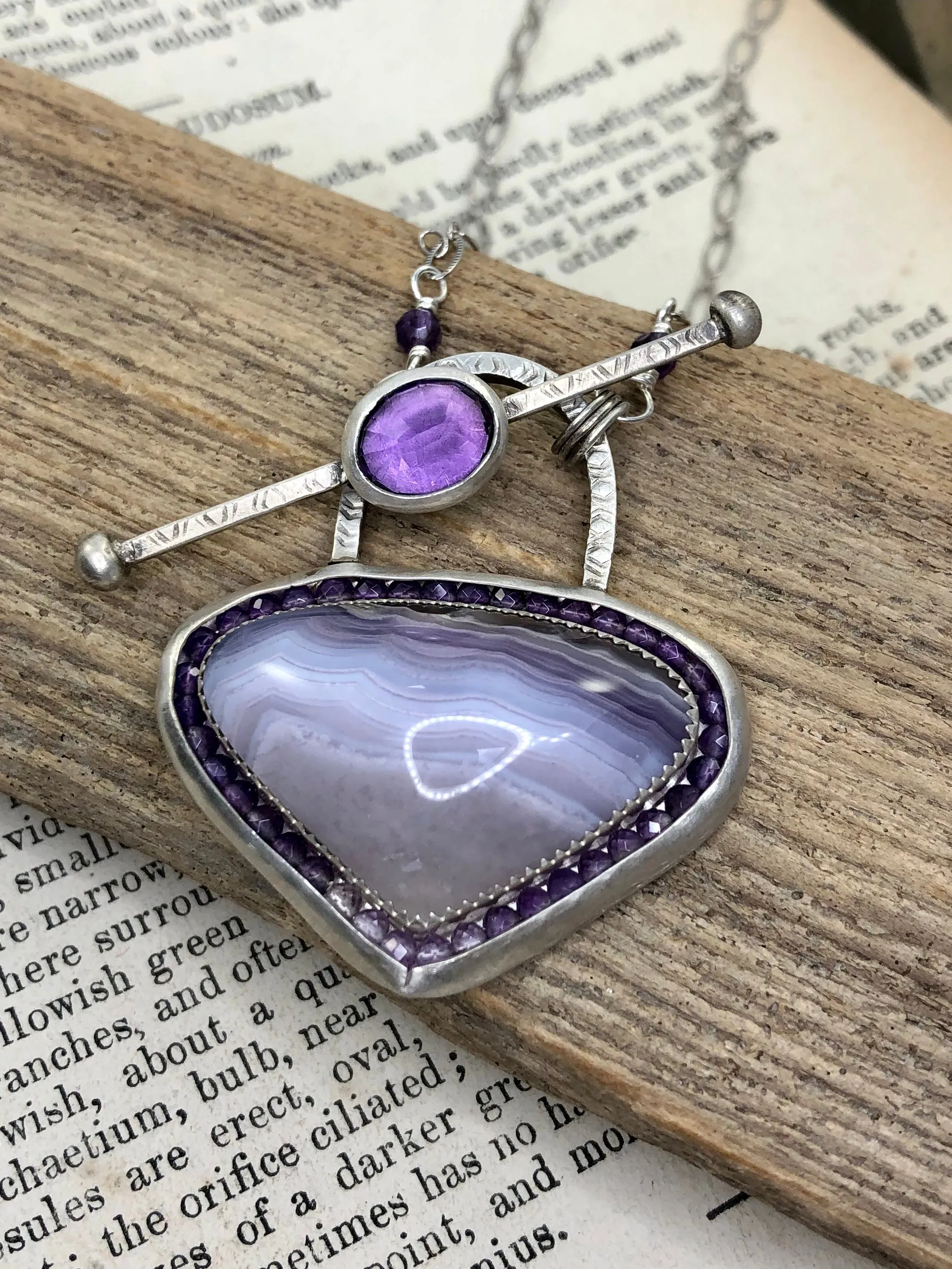 Agua Nueva Heart Necklace