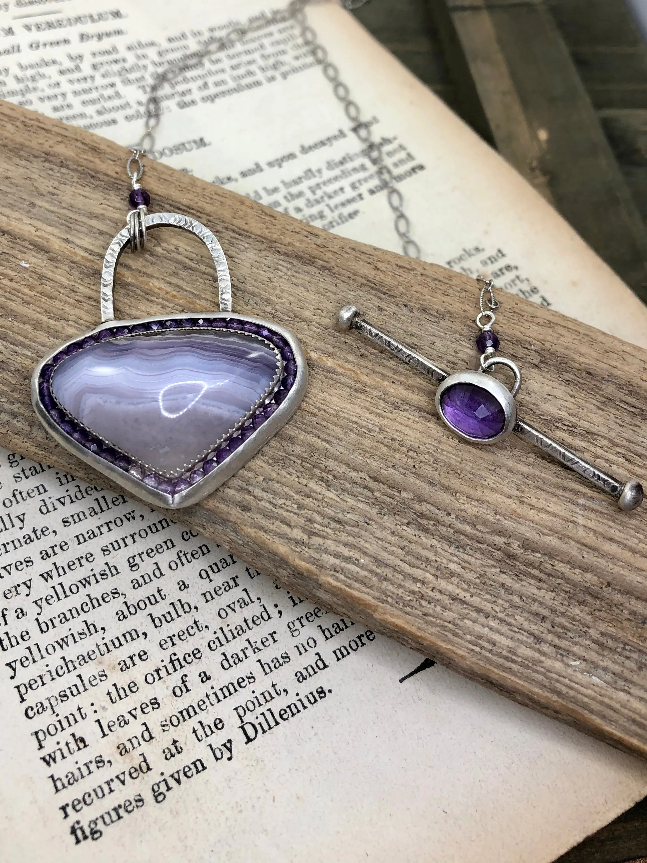 Agua Nueva Heart Necklace