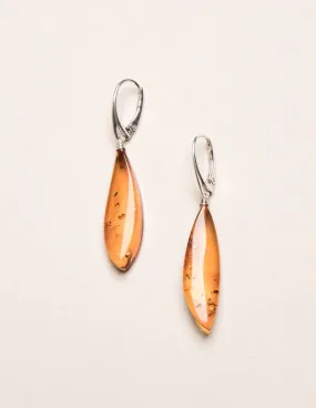 Amber Drop Earrings