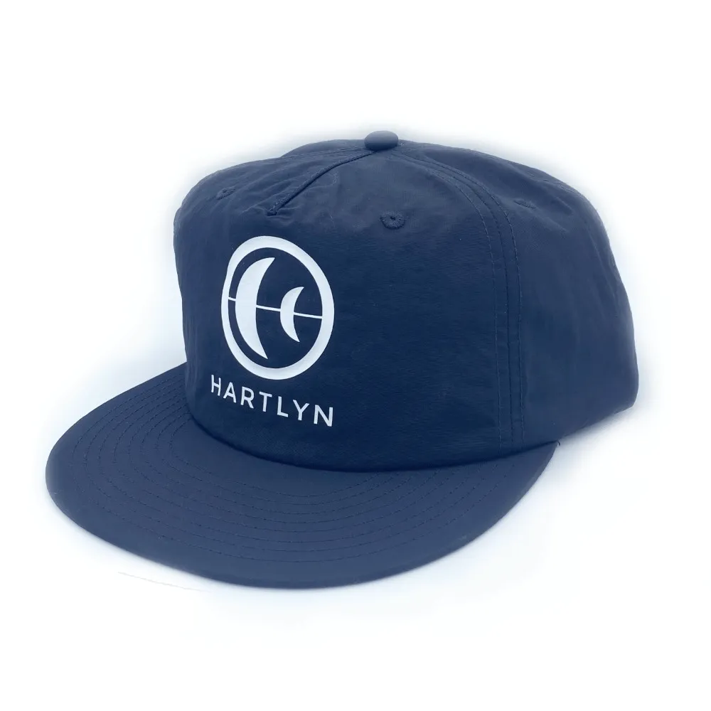 Hartlyn Overboard Quick Dry Snapback Hat - Black