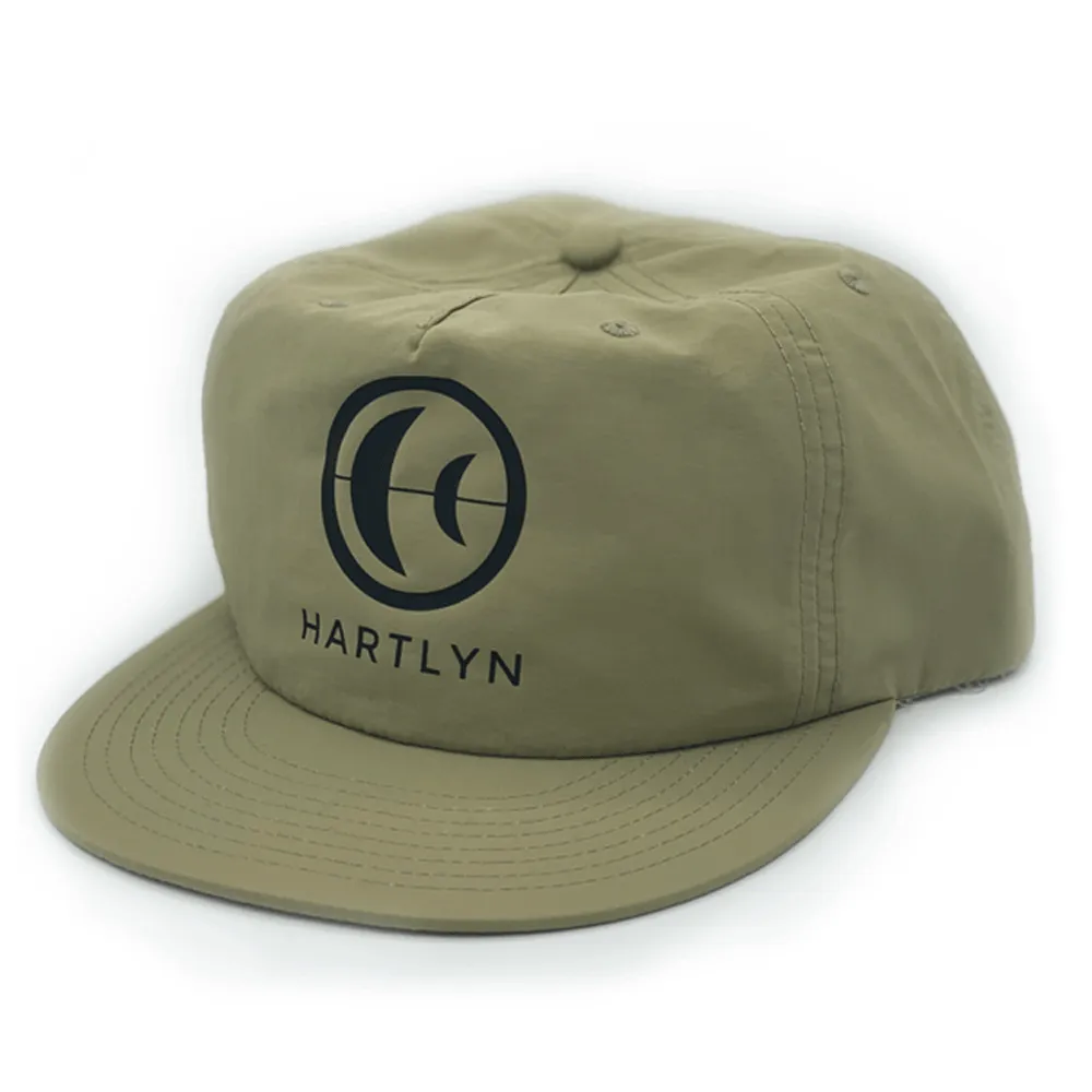 Hartlyn Overboard Quick Dry Snapback Hat - Black